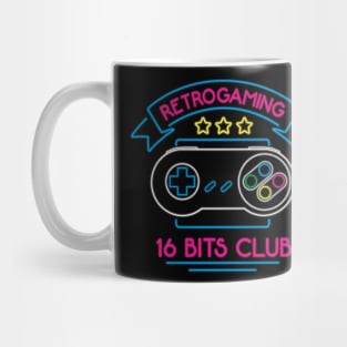 Retrogaming 16 bits Mug